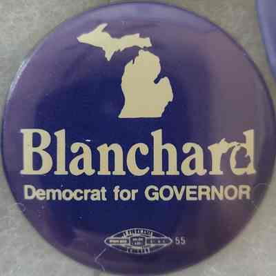 Blanchard for Governor Button
