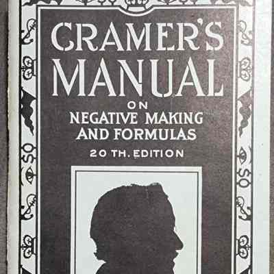Cramer's Manual on Negative Making, Bovee Advertising