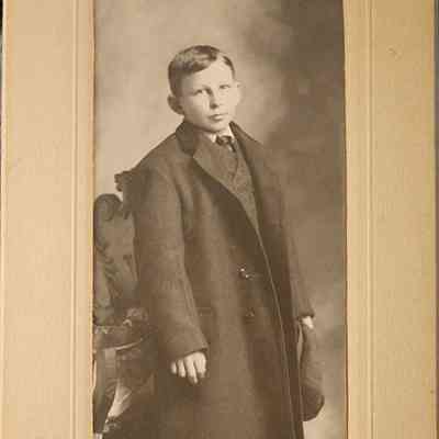 Portrait of a Boy Card Photo by Riley