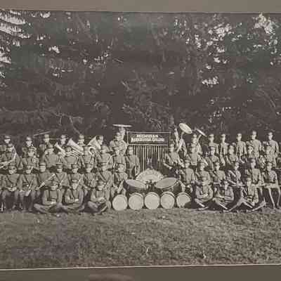 Michigan Agricultural College Band, c. 1915, Photograph