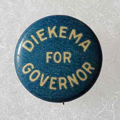 Diekema for Governor Button