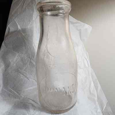 Winans Dairy Embossed Pint Bottle