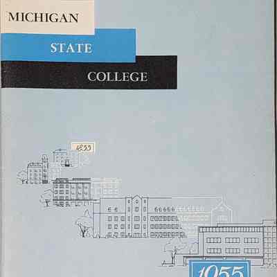 Michigan State College 1955 Centennial Program