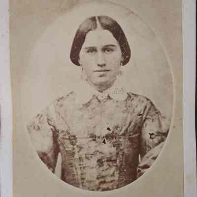 Portrait of a Woman CDV by Engelhart