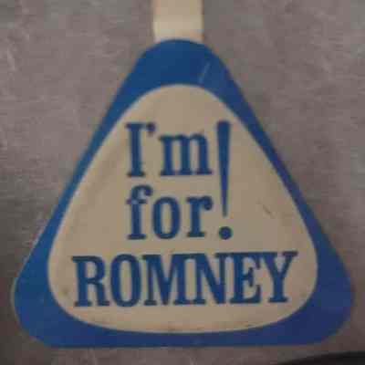 I'm for Romney! Tab