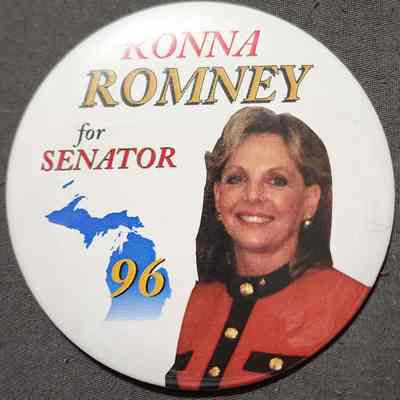 Ronna Romney for Senator 96 Picture Button