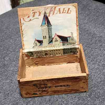 City Hall Cigar Box