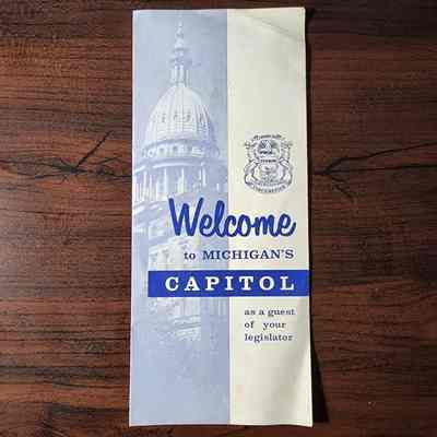 Welcome to Michigan's Capitol Pamphlet