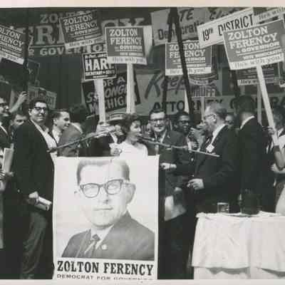 Zolton Ferency Campaign Press Photo