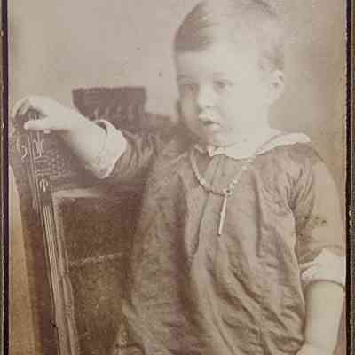 Portrait of a Child CDV by Cassey & Whitney