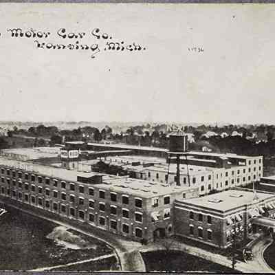 Reo Motor Car Co., Lansing, Mich. Postcard