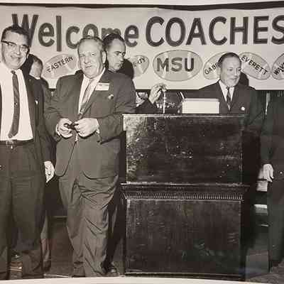 Lansing Area and MSU Coaches Event Photograph
