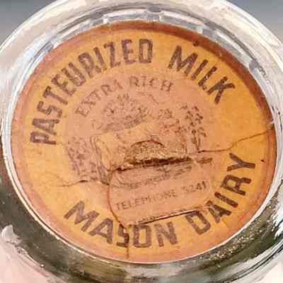 Mason Dairy Milk Cap