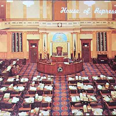 House of Representatives Postcard