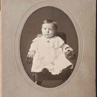 Portrait of a Child Card Photo by Imes
