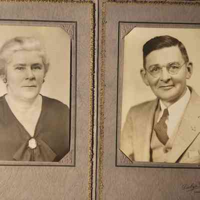 Double Portrait of a Man and Woman Photo by Derby