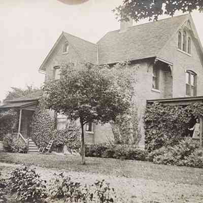 Sarah Emmons Home RPPC by Bovee