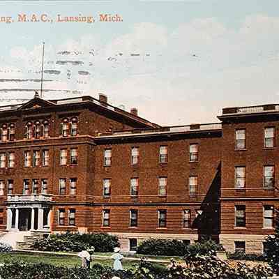 Women's Building, M.A.C., Lansing, Mich. Postcard