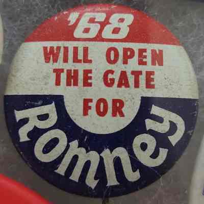 68 Will Open the Gate for Romney Button