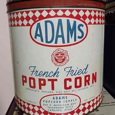 Adams French Fried Popt Corn 12 oz. Can