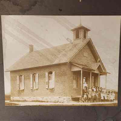 Gunn School, Holt, Card Photo