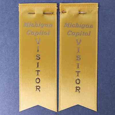 Michigan Capitol Visitor Ribbons