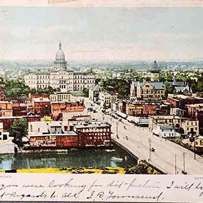Lansing, Michigan, Postcard