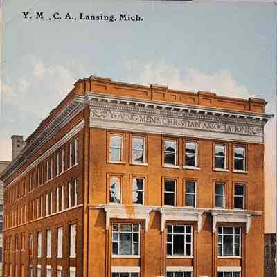 Y.M.C.A., Lansing, Mich., Postcard