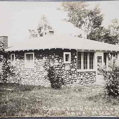 Cottages 8 Point Lake, Lake, Mich. RPPC