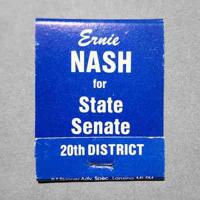 Ernie Nash Senate Matchbook