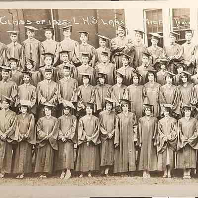 Lansing High School Class of 1925 Panorama by Leavenworth