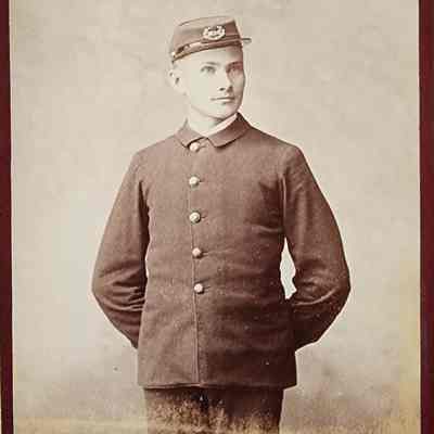 Chas. S. Whitman MAC Cadet Cabinet Card by Cassey & Whitney