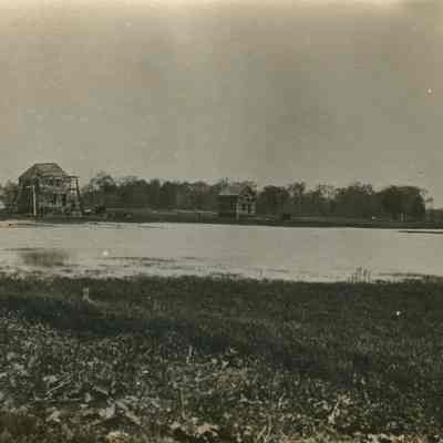 East Michigan Avenue 1914 Flood RPPC