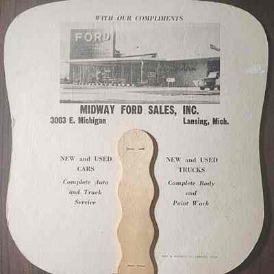 Midway Ford Sales, Inc. Advertising Fan