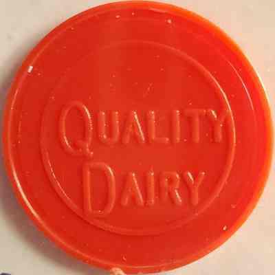 Quality Dairy 25-Cent Token