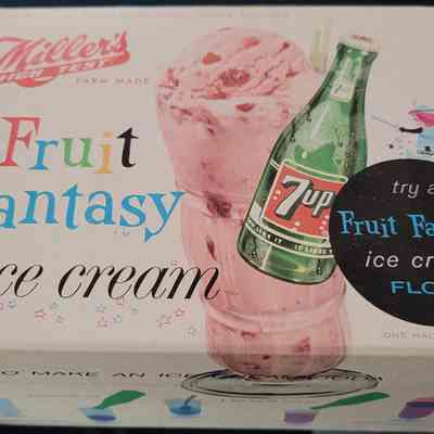 Miller's Fruit Fantasy Ice Cream Box