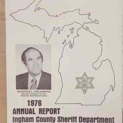 Annual Report, Ingham County Sheriff's Department, 1976