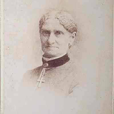 Mrs. Smith Cabinet Card by Cassey & Whitney