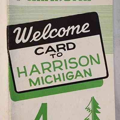 Welcome to Harrison, Michigan, Tourism Pamphlet