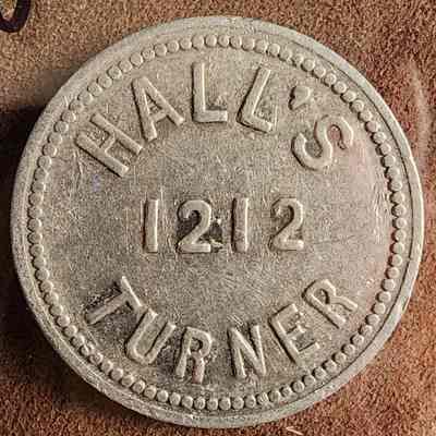 Hall's 25-Cent Token