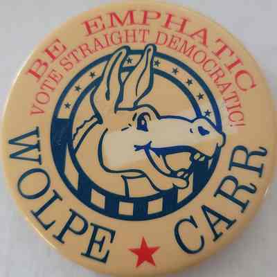 Wolpe-Carr Coattail Button