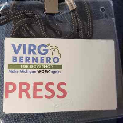 Bernero Press Pass
