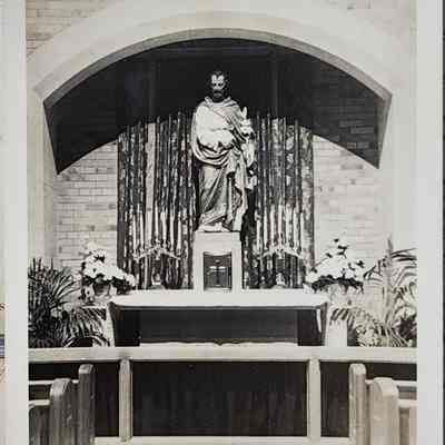 Church of the Resurrection Interior RPPC