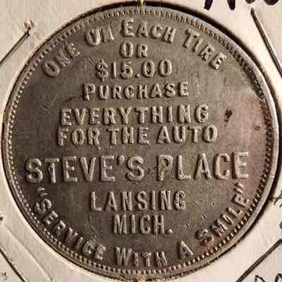 Steve's Place 1-Dollar Token
