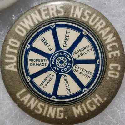 Auto-Owners Insurance Co., Lansing Button