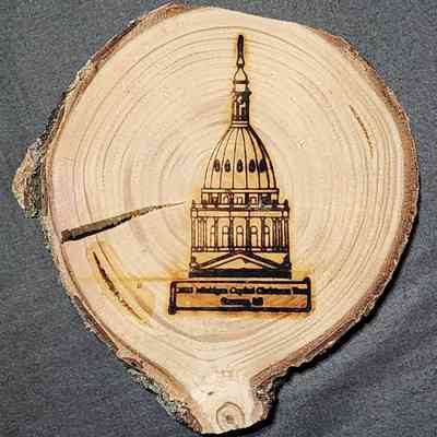 Capitol Christmas Tree 2023 Coaster