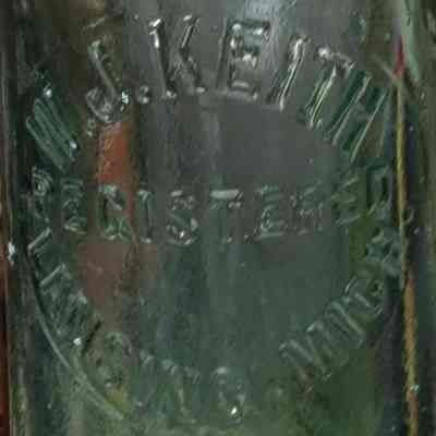 W.J. Keith Bottle