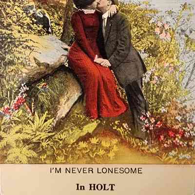 I'm Never Lonesome in Holt Postcard