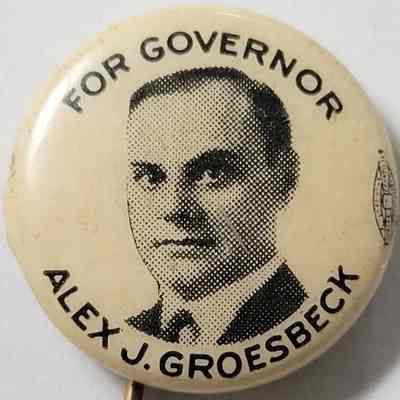 Groesbeck for Governor Button