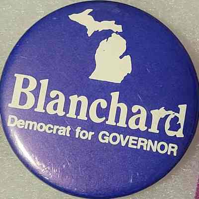 Blanchard for Governor Button